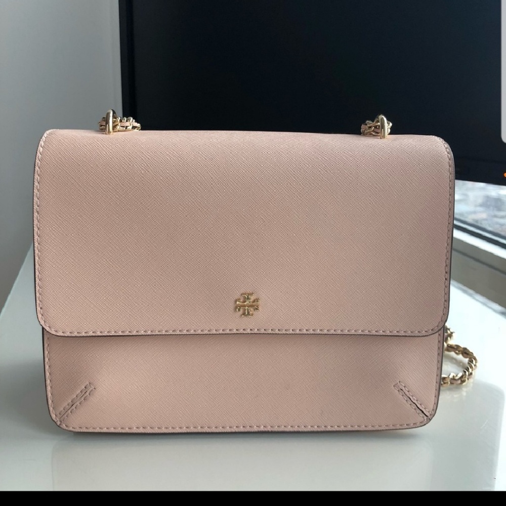 Tory Burch Convertible shoulder bag apricot pink